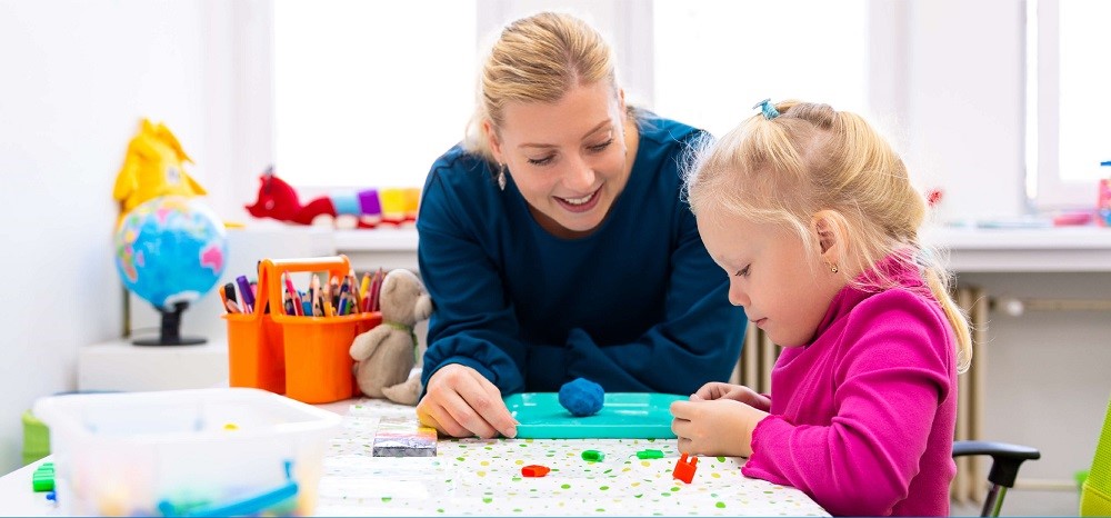 children participating in CBT therapy